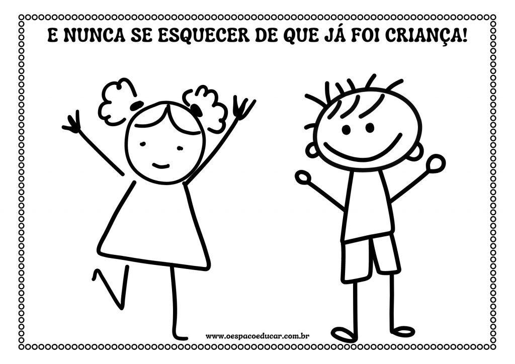 Educação Infantil: atividades para o dia das crianças!