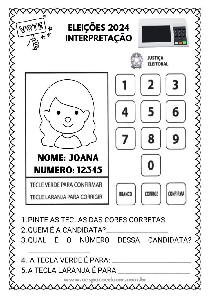 Atividades Eleições 2024!
