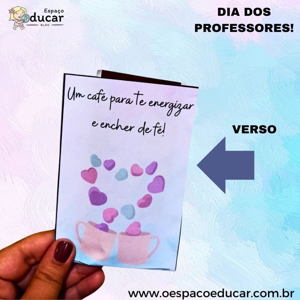 Dia dos Professores: mimo com café!