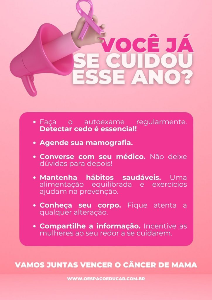 Outubro rosa: cartazes; tags e lembrancinhas!