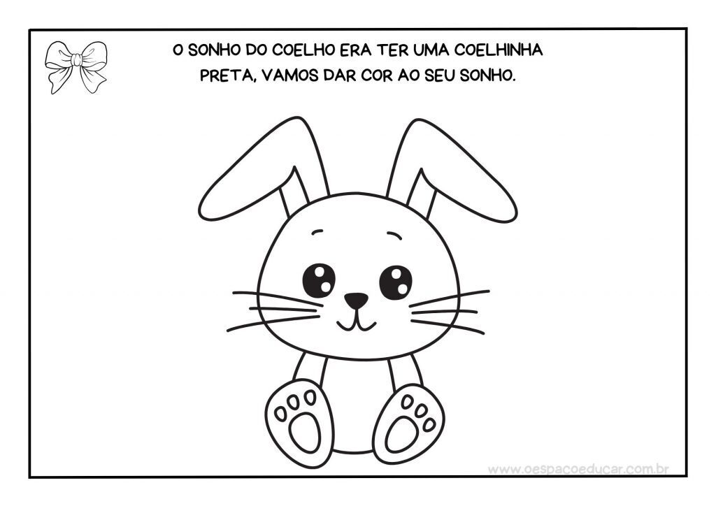 Ed. Infantil: Menina bonita do laço de fita