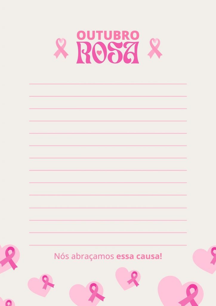 Outubro rosa: cartazes; tags e lembrancinhas!
