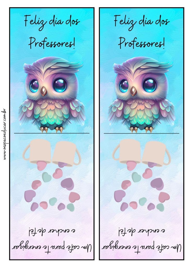 Feliz dia dos Professores!