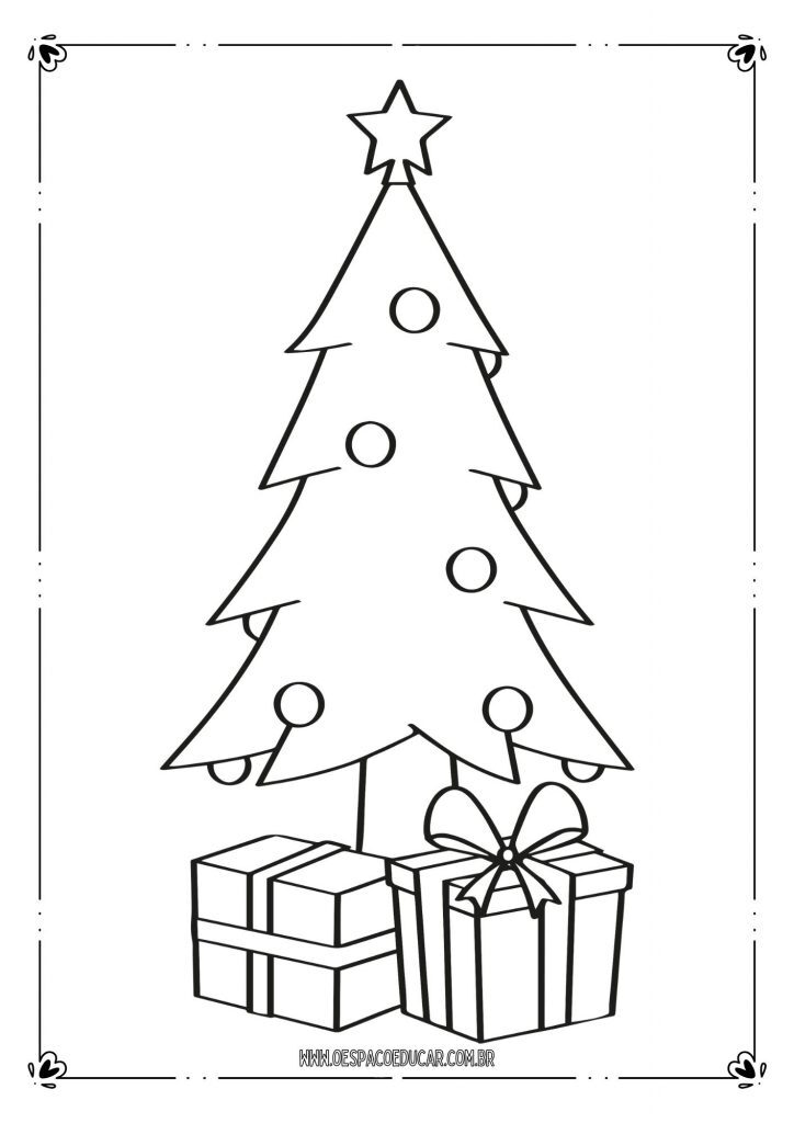 Natal: para colorir!