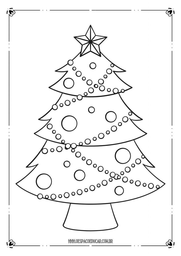 Natal: para colorir!