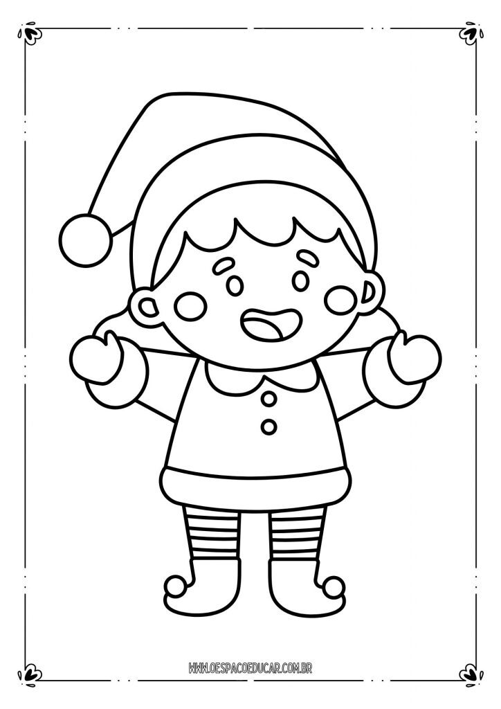 Natal: para colorir!