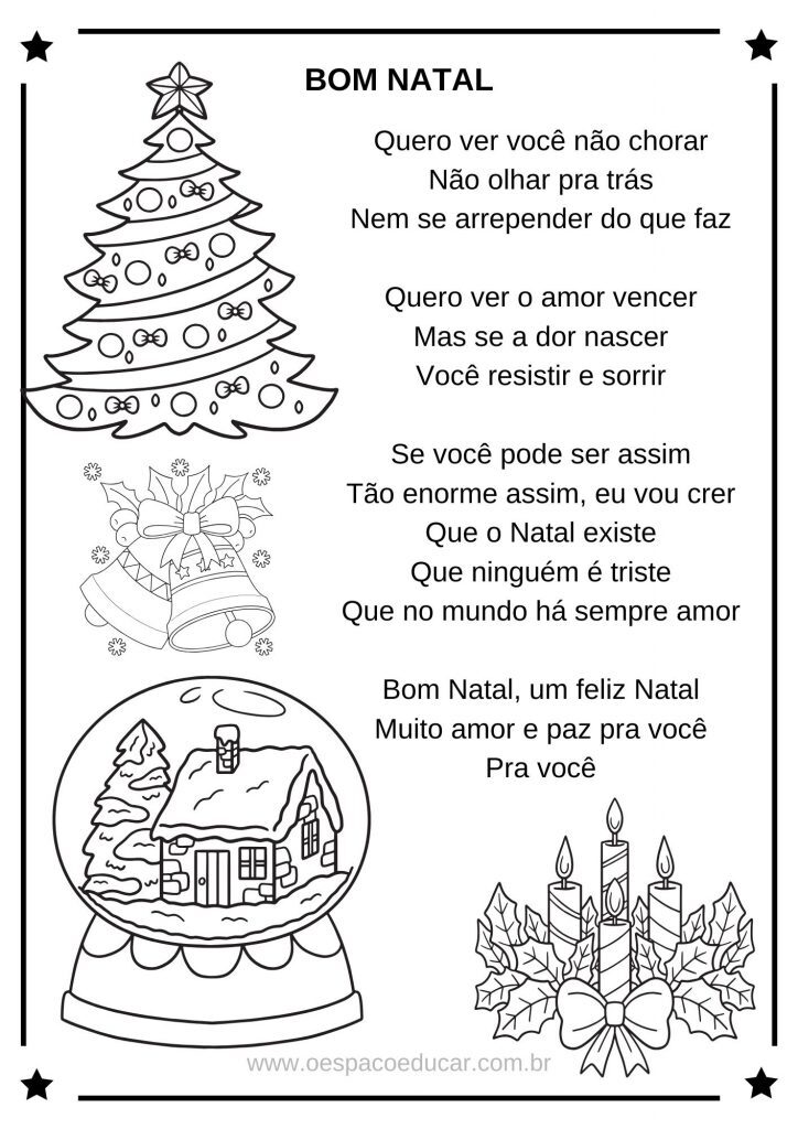 Letras de músicas natalinas!