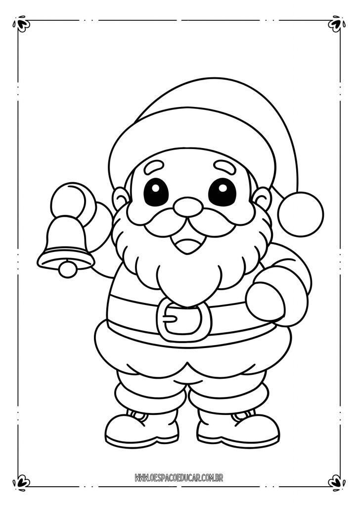 Natal: para colorir!