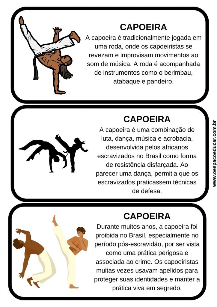 Fichas de leitura: elementos da cultura afro-brasileira!
