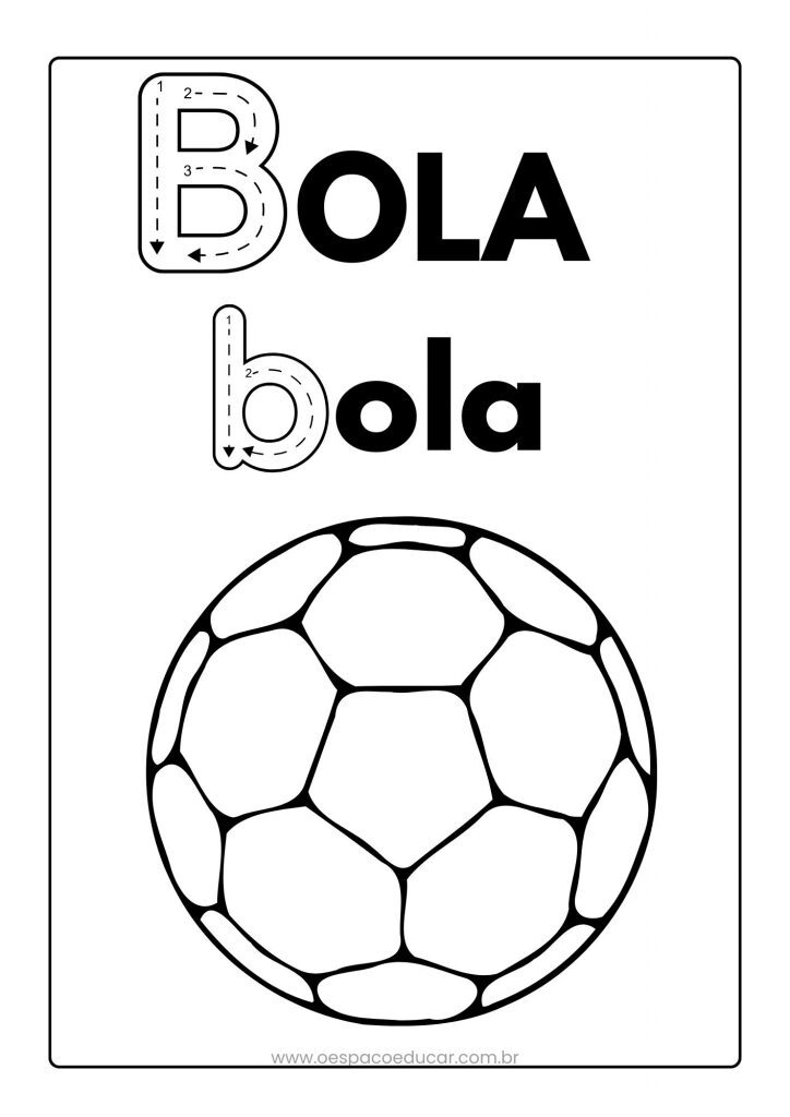 Educação Infantil: atividades letra B!
