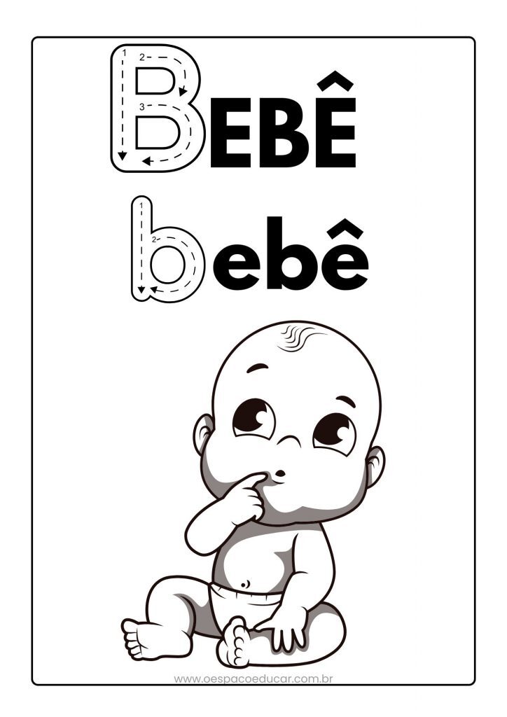 Educação Infantil: atividades letra B!