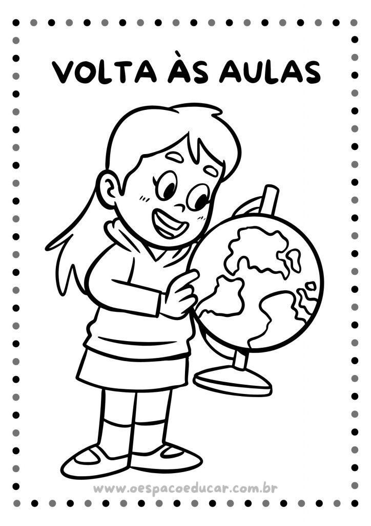 Volta às aulas: para colorir!