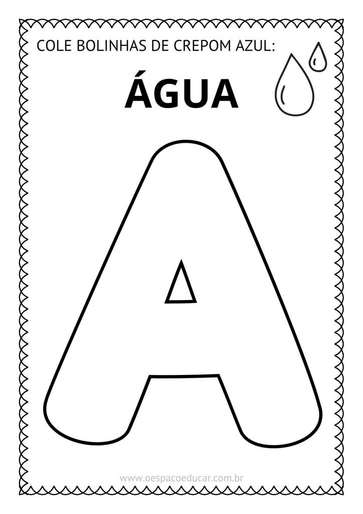 Educação Infantil: atividades dia de água!
