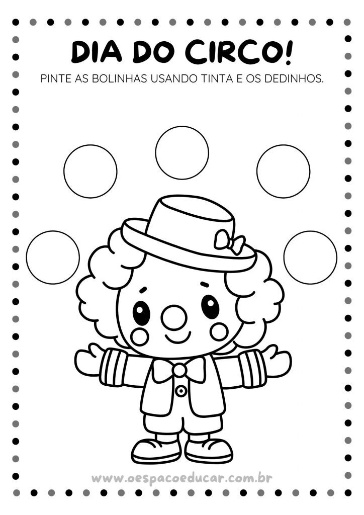Educação Infantil: dia do circo!