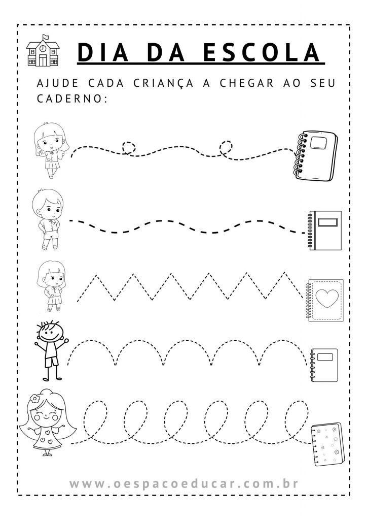 Dia da Escola: atividades de alfabetização!