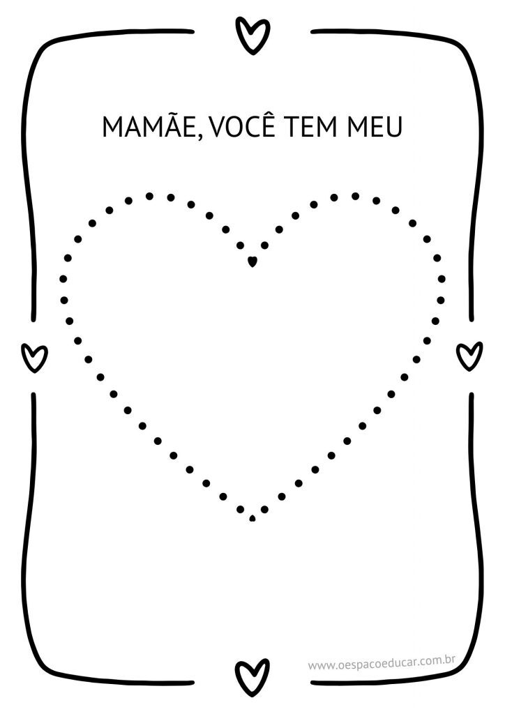 Dia das Mães: coordenação motora!