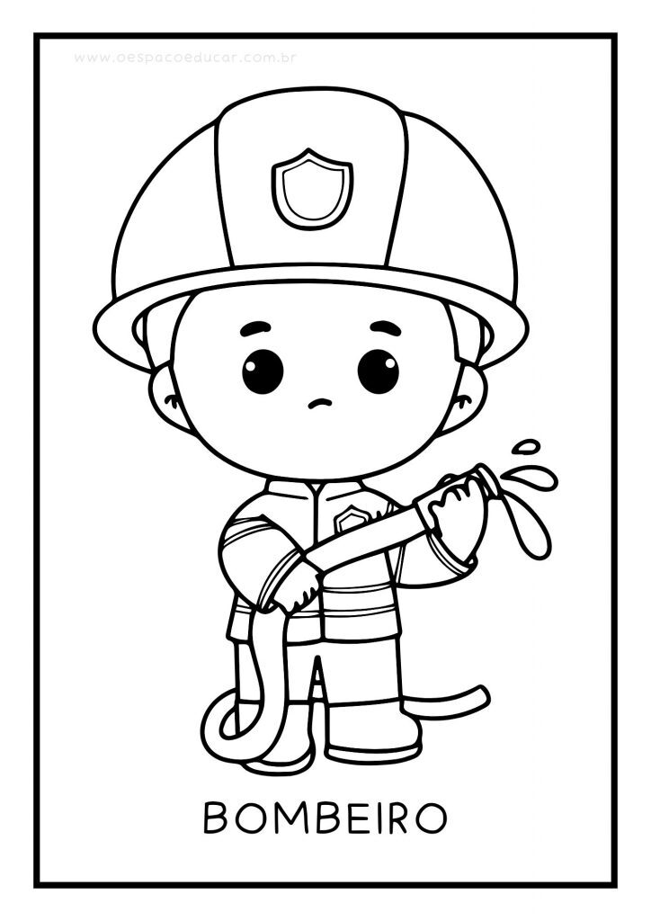 Dia do Trabalho: colorindo profissões!
