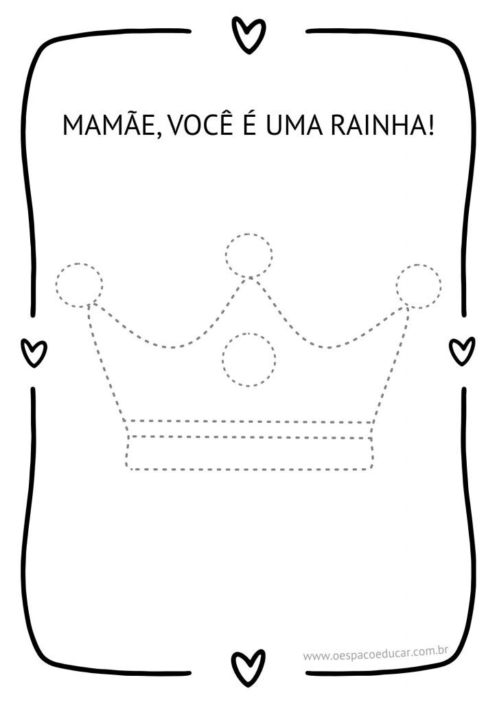 Dia das Mães: coordenação motora!