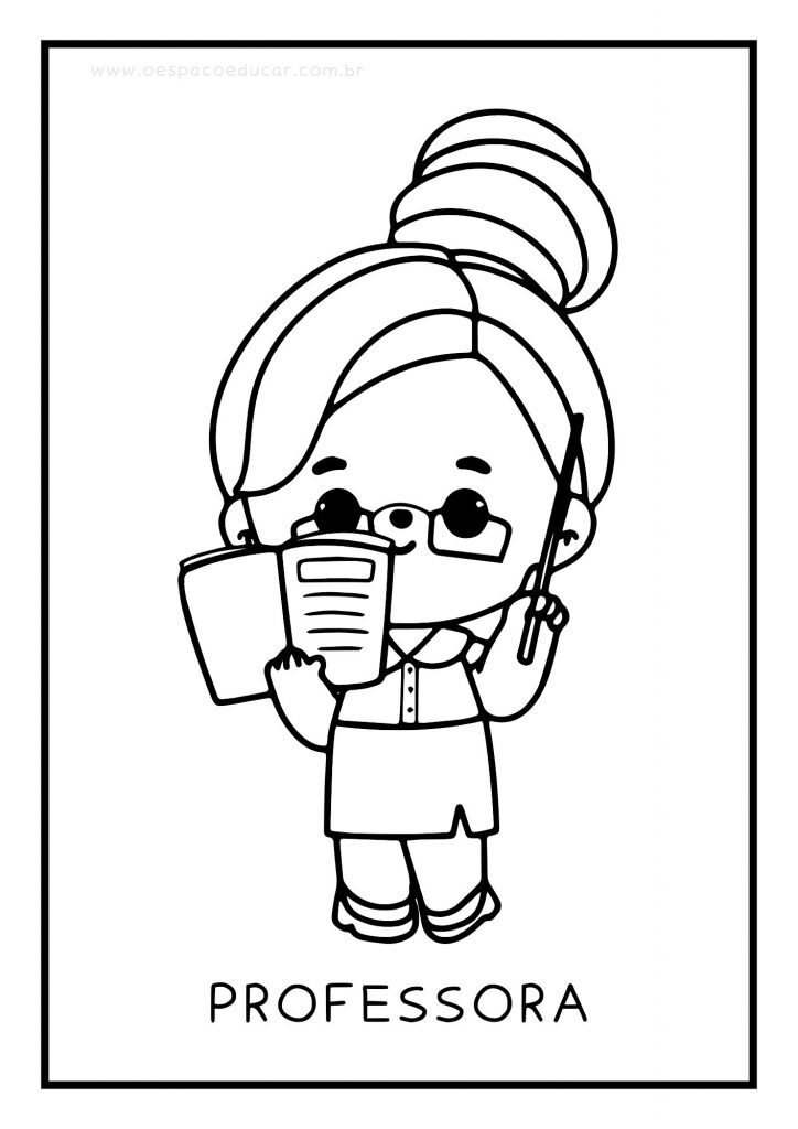 Dia do Trabalho: colorindo profissões!