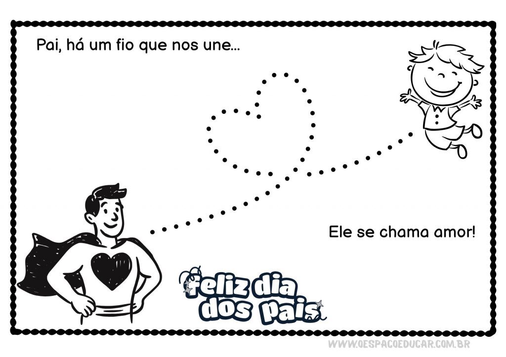 Educação Infantil: Atividade dia dos pais!