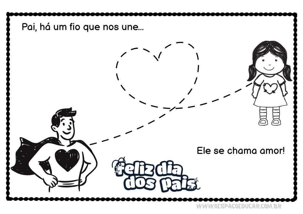 Educação Infantil: Atividade dia dos pais!