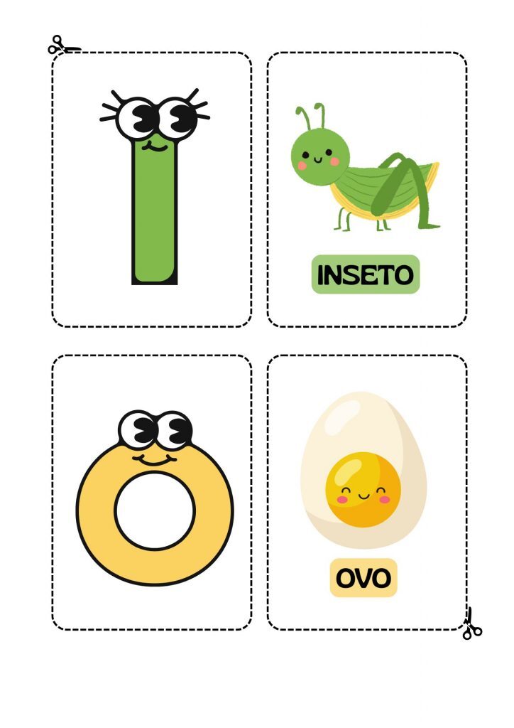 Educação Infantil: jogo da memória das vogais!