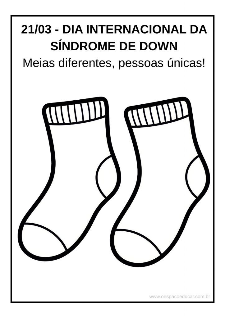 21 de março - Dia Internacional da Síndrome de Down!