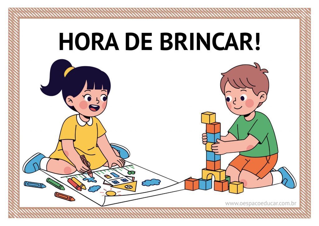 Rotina visual para Educação Infantil!