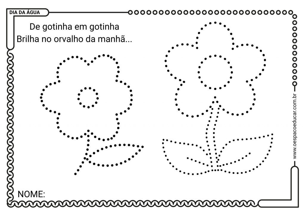Educação Infantil: dia da água!