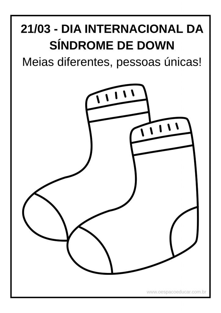 21 de março - Dia Internacional da Síndrome de Down!