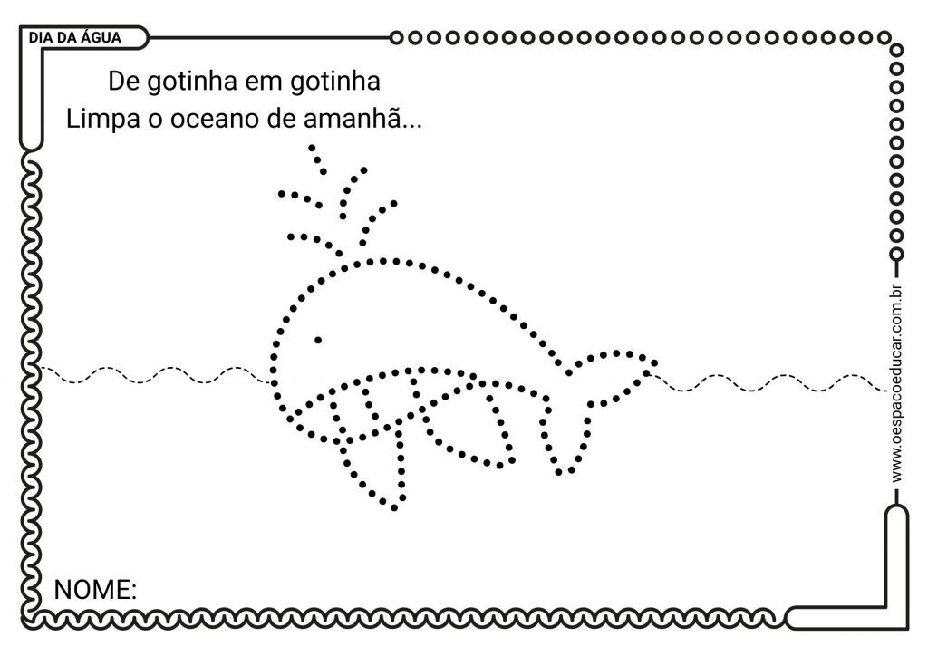 Educação Infantil: dia da água!