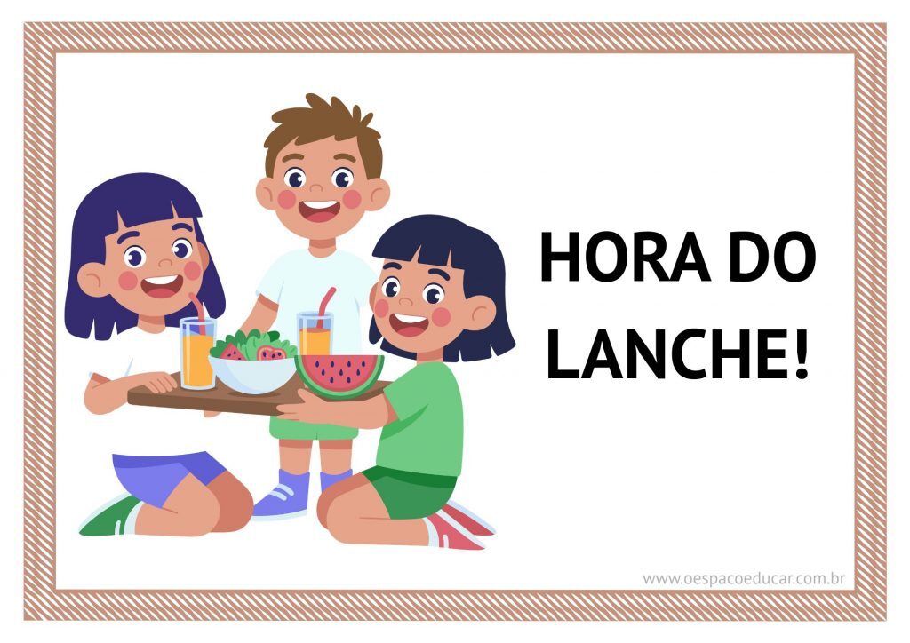 Rotina visual para Educação Infantil!