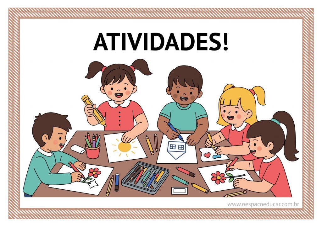 Rotina visual para Educação Infantil!