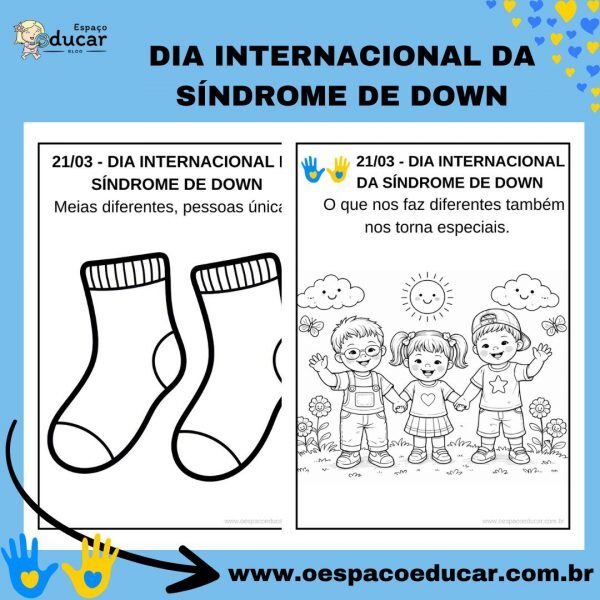 21 de março – Dia Internacional da Síndrome de Down!