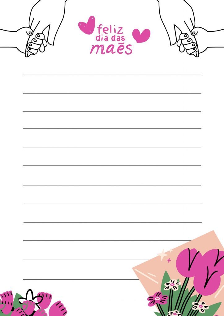 Dia das Mães: papéis de carta!