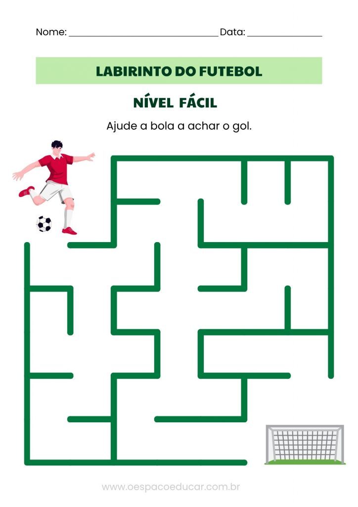 Copa do Mundo: labirintos!
