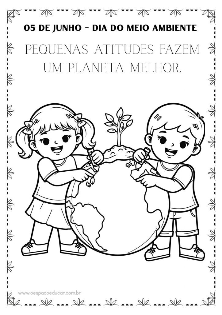 Dia do Meio Ambiente: Cartazes!