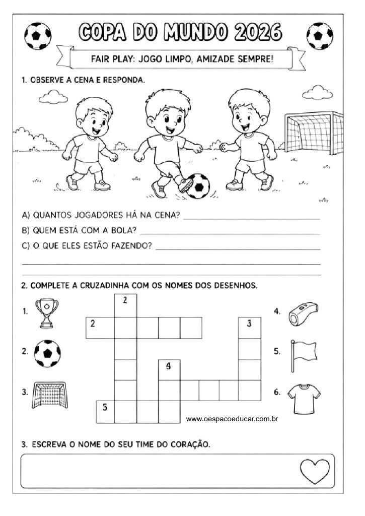 Atividades copa
