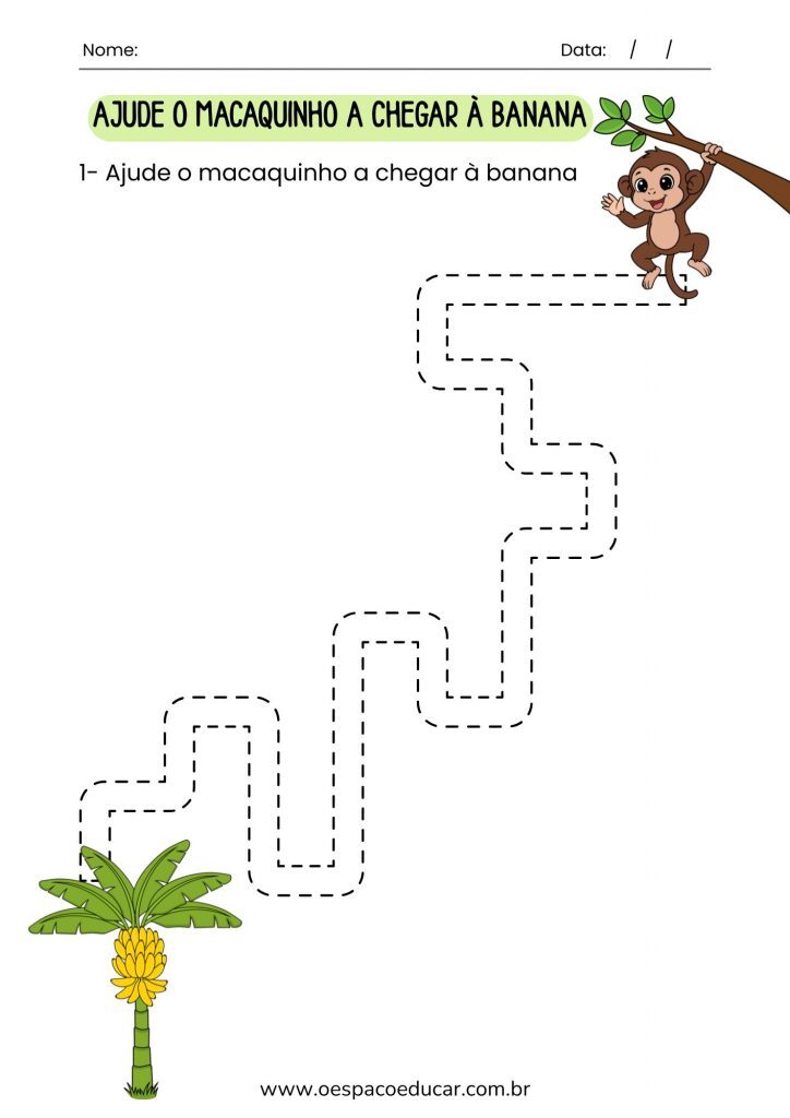 Atividades de coordenação motora para Educação Infantil!