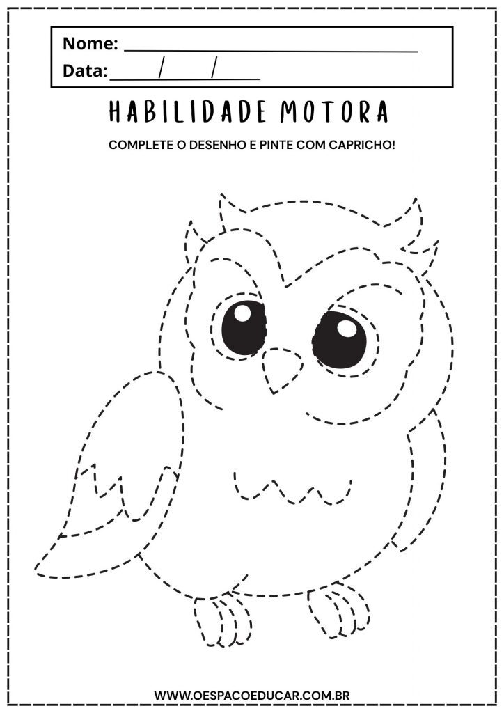 Atividades de habilidade motora com os animais!