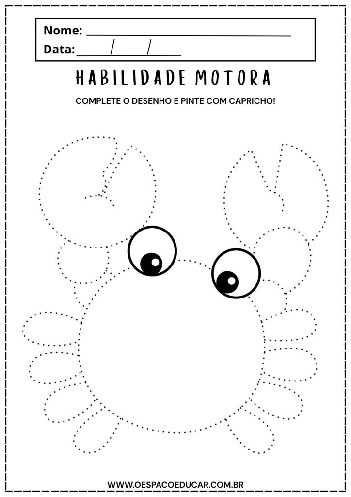 Atividades de habilidade motora com os animais!