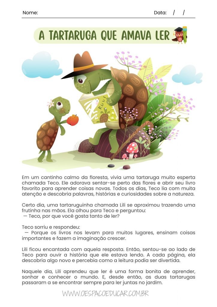 Ensino Fundamental: interpretando textos!