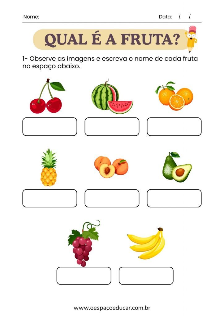 Trace e Complete os Animais Atividade Infantil Marrom