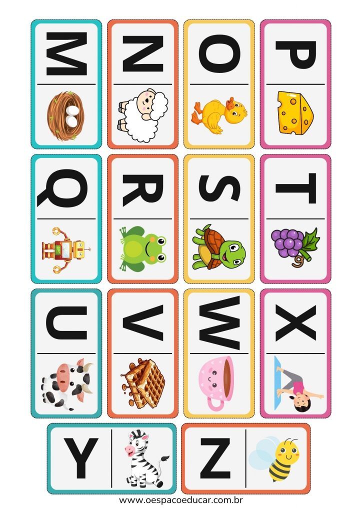 Trace e Complete os Animais Atividade Infantil Marrom