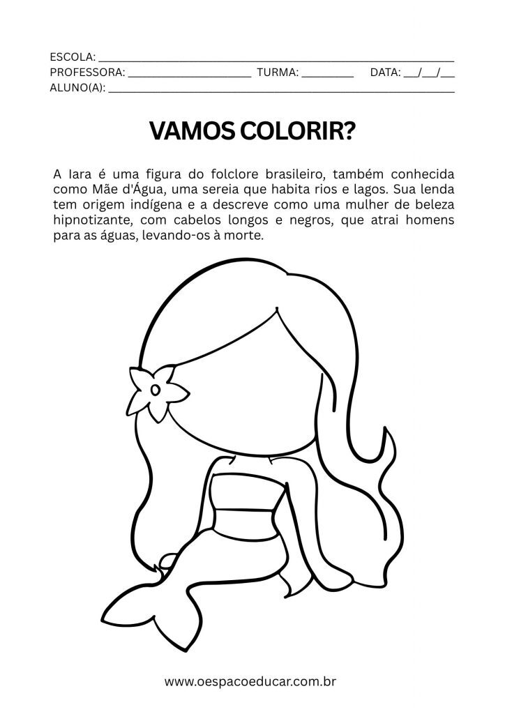 Os personagens do Folclore!