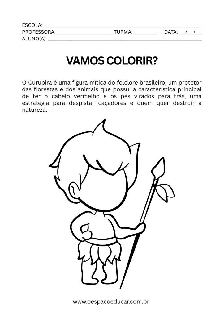 Os personagens do Folclore!