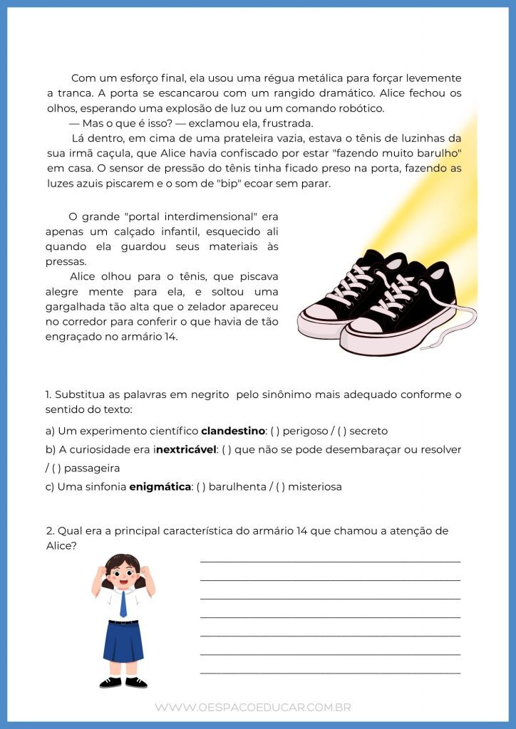 Interpretação: O código secreto de Alice
