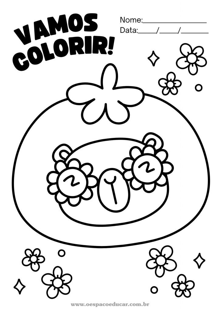Para colorir: desenhos fofos!