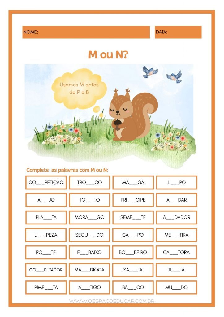 M ou N
