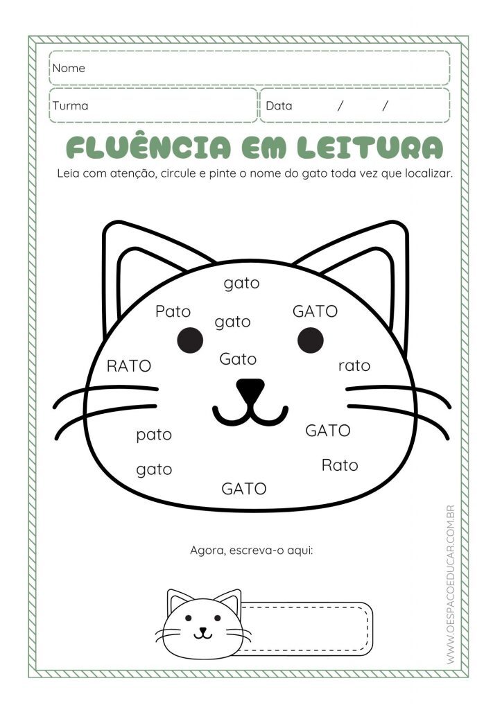 Fluência de leitura com os animais!